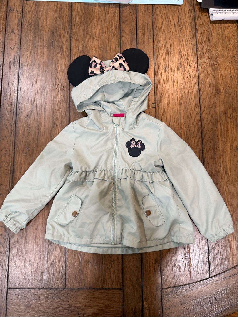 Disney micky mouse rain jacket 3T